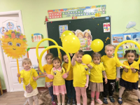 #ГодДошкольногоОбразования#Наш детский сад озарился светом! Сегодня у нас большой праздник — "День Солнца!"