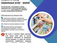 Набор социальных услуг