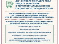 Набор социальных услуг