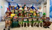 Новогодний утренник в старшей группе "Капитошки".