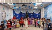 Новогодний утренник в подготовительной группе "Пчëлки".